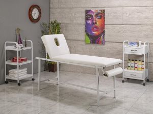 Samira Havluluk Aparatlı Yatak Beyaz Renk
